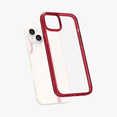 ACS04816 - iPhone 14 Pro Max Case Ultra Hybrid in crystal clear showing the back